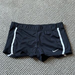 NikeFIT DRY spandex black running shorts size S